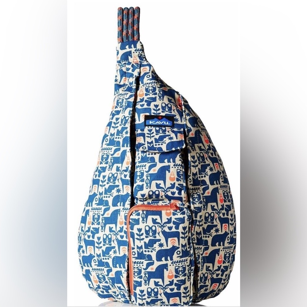 Animal Print Kavu Bag & Matching Wallet